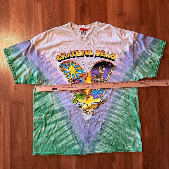NWT Grateful Dead ☠️ tie dyed T-shirt size 1X - Picture 4 of 6